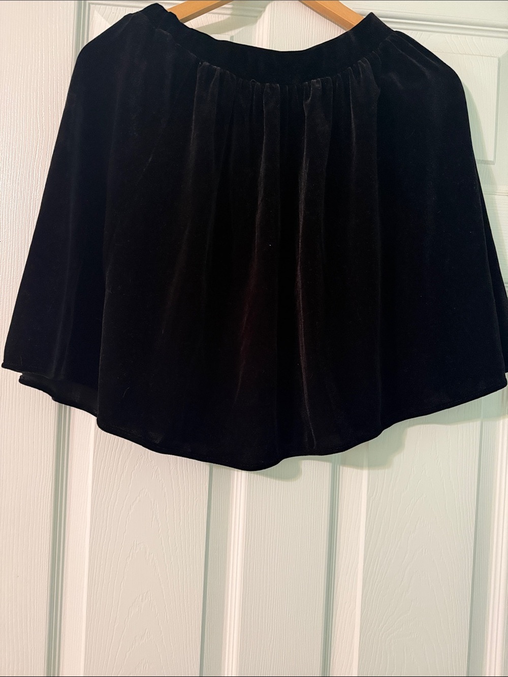 Velvet skirt